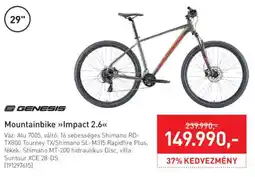 Intersport Genesis mountainbike »impact 2.6« ajánlat