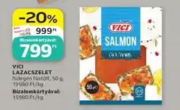 Auchan Vici lazacszelet ajánlat