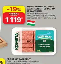 Auchan Kometa gyorsvacsora ajánlat