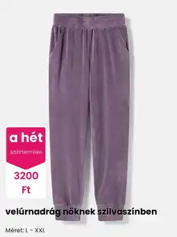 Pepco a het velurnadrág nőknek ajánlat
