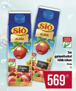 Coop Sió gyümölcslé ajánlat