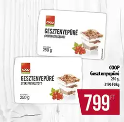 Coop Coop gesztenyepüré ajánlat