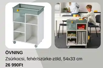 Övning zsúrkocsi