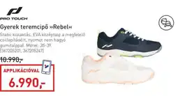 Intersport Pro Touch gyerek teremcipő »Rebel« ajánlat