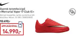 Intersport Nike gyerek teremfocicipó ajánlat