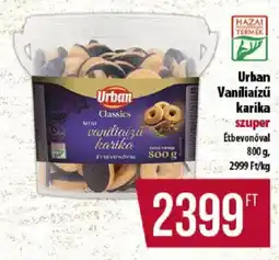 Coop Urban vaníliaízű karika ajánlat