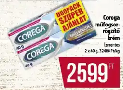 Coop Corega műfogsor-rögzítő krém ajánlat