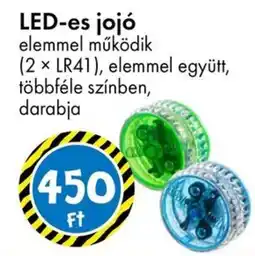 Tedi LED-es jojó ajánlat