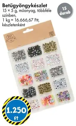 Tedi Betűgyöngykészlet ajánlat