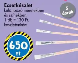 Tedi Ecsetkészlet ajánlat