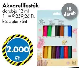 Tedi Akvarellfesték ajánlat