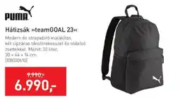 Intersport Puma hátizsák teamgoal 23 ajánlat