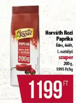 Coop Horváth Rozsi Paprika ajánlat