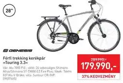 Intersport Genesis férfi trekking kerékpár touring 3.3 ajánlat