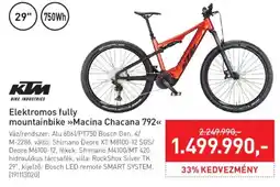 Intersport Ktm elektromos fully mountainbike macina chacana 792 ajánlat