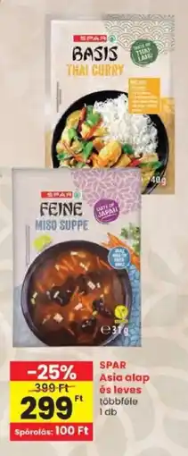 Spar Spar asia alap es leves ajánlat