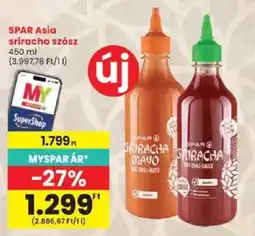 Spar spar sriracha szósz ajánlat