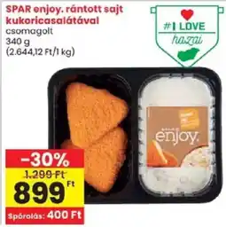 Spar spar enjoy rántott sajt kukoricasalátával ajánlat
