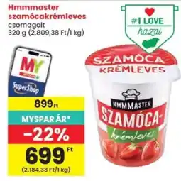 Spar Hmmaster szamóca krémleves ajánlat