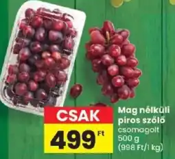 Spar Mag nélküli piros szőlő ajánlat