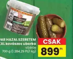Spar Hazi szeretem kovászos uborka ajánlat