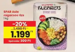 Spar Klebreis sticky rice ajánlat