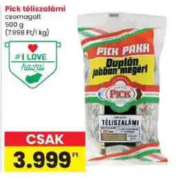 Spar Pick téliszalámi ajánlat
