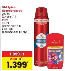 Spar Old Spice dezodorspray ajánlat