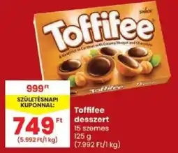 Spar Toffifee desszert ajánlat