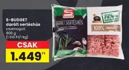 Spar S-budget darált sertéshús ajánlat