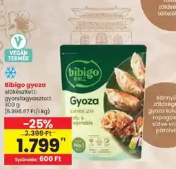 Spar Bibigo gyoza ajánlat