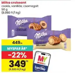 Spar Milka croissant ajánlat