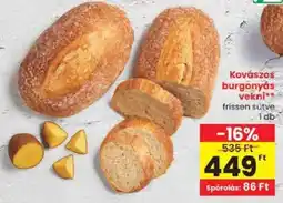 Spar Kovászos burgonyás vekni ajánlat