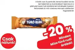 Spar Mizo túró rudi ajánlat