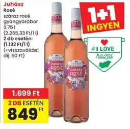 Spar Juhász rosé ajánlat