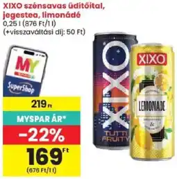 Spar Xixo szénsavas üdítőital ajánlat