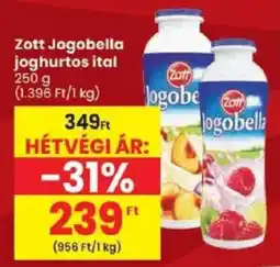 Spar Zott jogobella joghurtos ital ajánlat