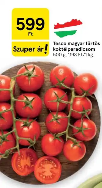 Tesco magyar fürtös koktélparadicsom