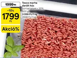 Tesco Tesco marha darált hús ajánlat