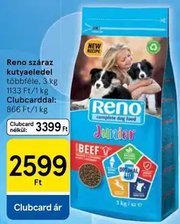 Tesco Reno száraz kutyaeledel ajánlat