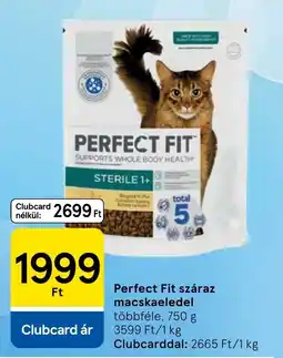 Tesco perfect fit száraz macskaeledel ajánlat