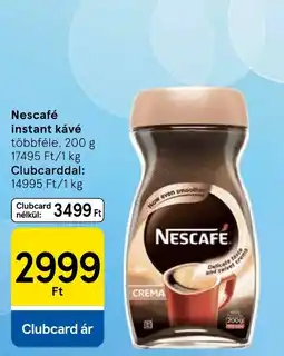 Tesco Nescafé instant kávé ajánlat