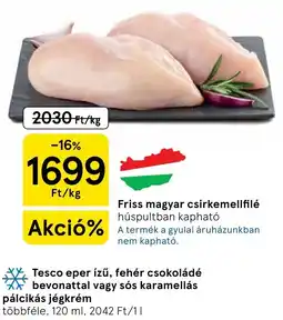 Tesco Friss magyar csirkemellfilé ajánlat
