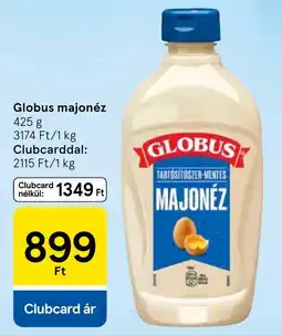 Tesco Globus majonéz ajánlat