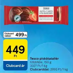 Tesco Tesco piskótatallér ajánlat