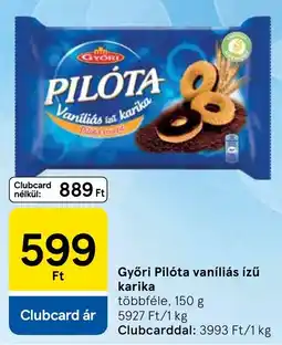 Tesco Gyori pilota karika ajánlat