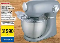 Tesco Hausmeister konyhai robot és dagasztógép ajánlat