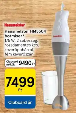 Tesco Hausmeister botmixer ajánlat