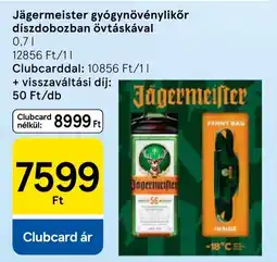 Tesco Jägermeister gyógynövénylikőr ajánlat