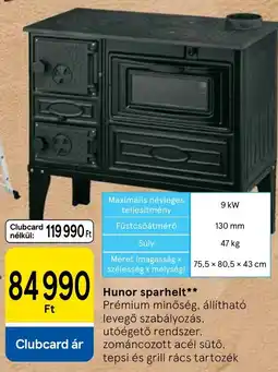 Tesco Hunor sparhelt ajánlat
